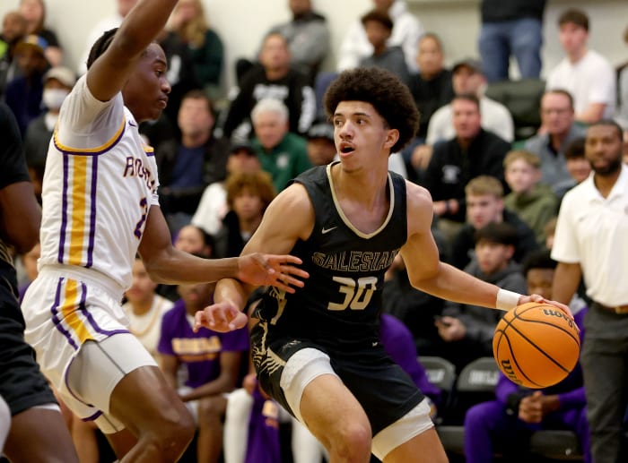 CIF North Coast Section basketball: Salesian vs. Riordan at the MLK Classic on January 15, 2024